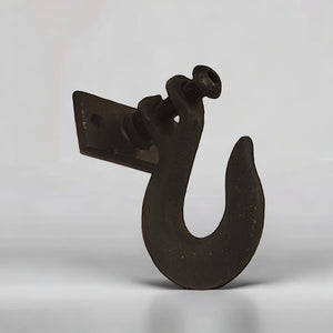 Kleiderhaken Wand Industrial Design Wandhaken aus Gusseisen in Schwarz