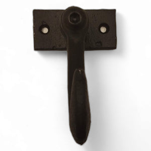 Kleiderhaken Wand Industrial Design Wandhaken aus Gusseisen in Schwarz