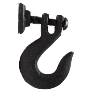 Kleiderhaken Wand Industrial Design Wandhaken aus Gusseisen in Schwarz