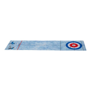 Trinkspiel Tischcurling Curling Partyspiel mit zwei Shotgläsern