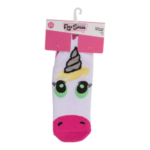 Einhorn-Socken mit ABS-Sohle in 36-45 im Paar