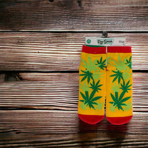 Socken High Life Weed Strumpf mit ABS-Sohle in 36-45 im Paar