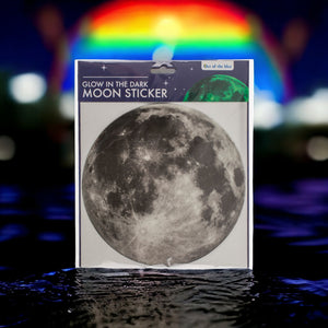 Leuchtsticker Mond Wandsticker Glow in the Dark Leuchtaufkleber