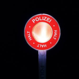 Spielzeug Polizeikelle für Kinder mit Licht Polizei Spiel