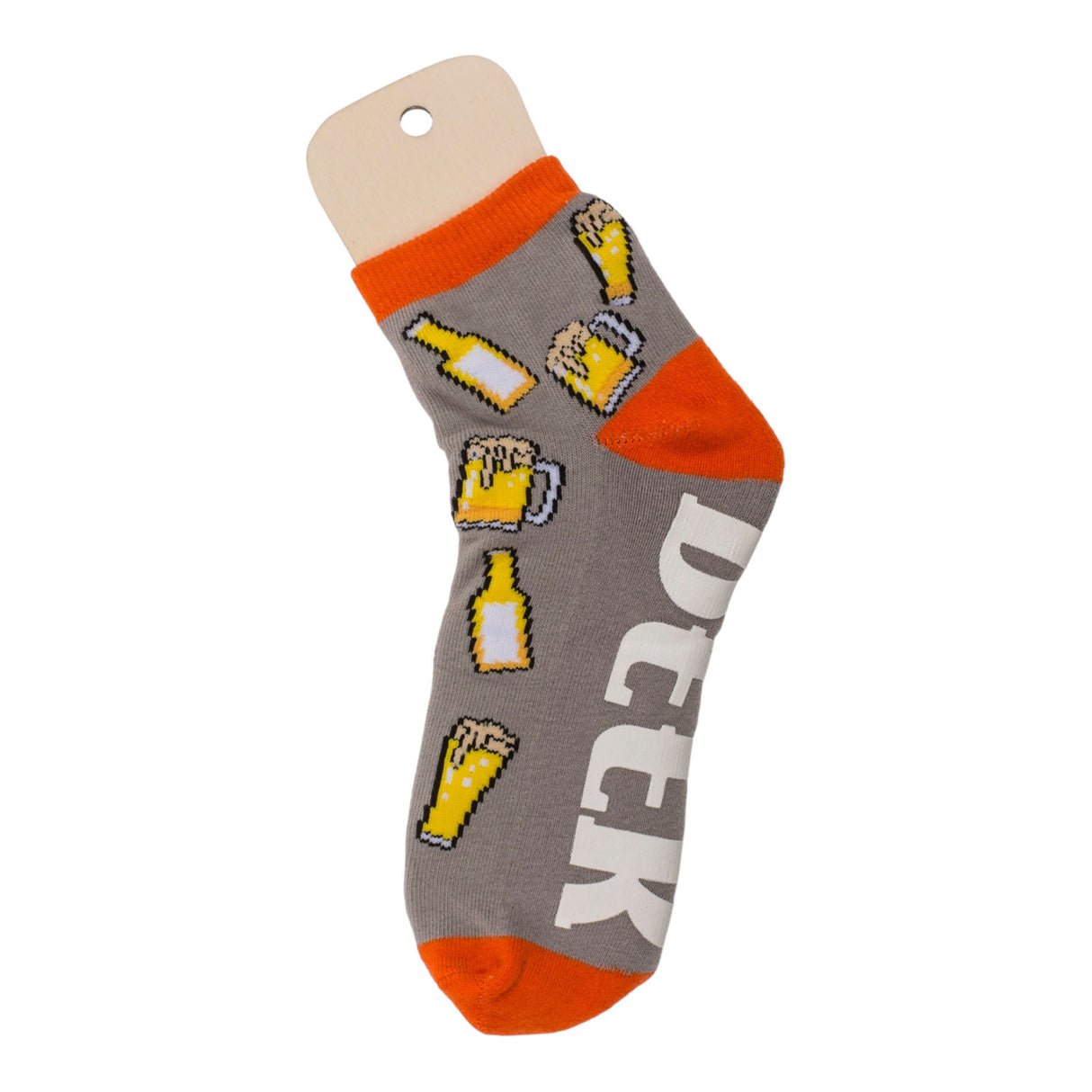 Socken Bier Geschenk für Männer Bierstrumpf mit ABS-Sohle in 36-45