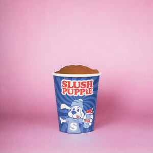 SLUSH PUPPiE Pappbecher Slush-Becher und Strohhalme im Set