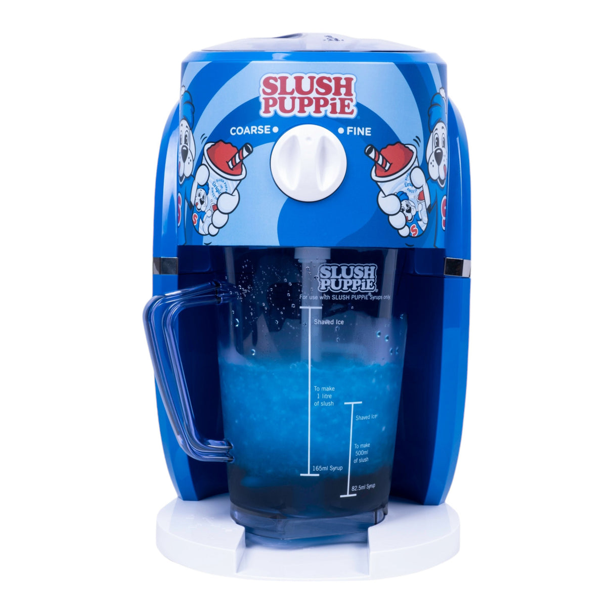 SLUSH PUPPiE Slush-Eismaschine Slusheis-Küchengadget für Zuhause mit Bechern und Strohhalmen