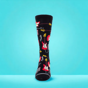 Socken Fender Fanartikel Gitarrenmotiv in 40-46 im Paar