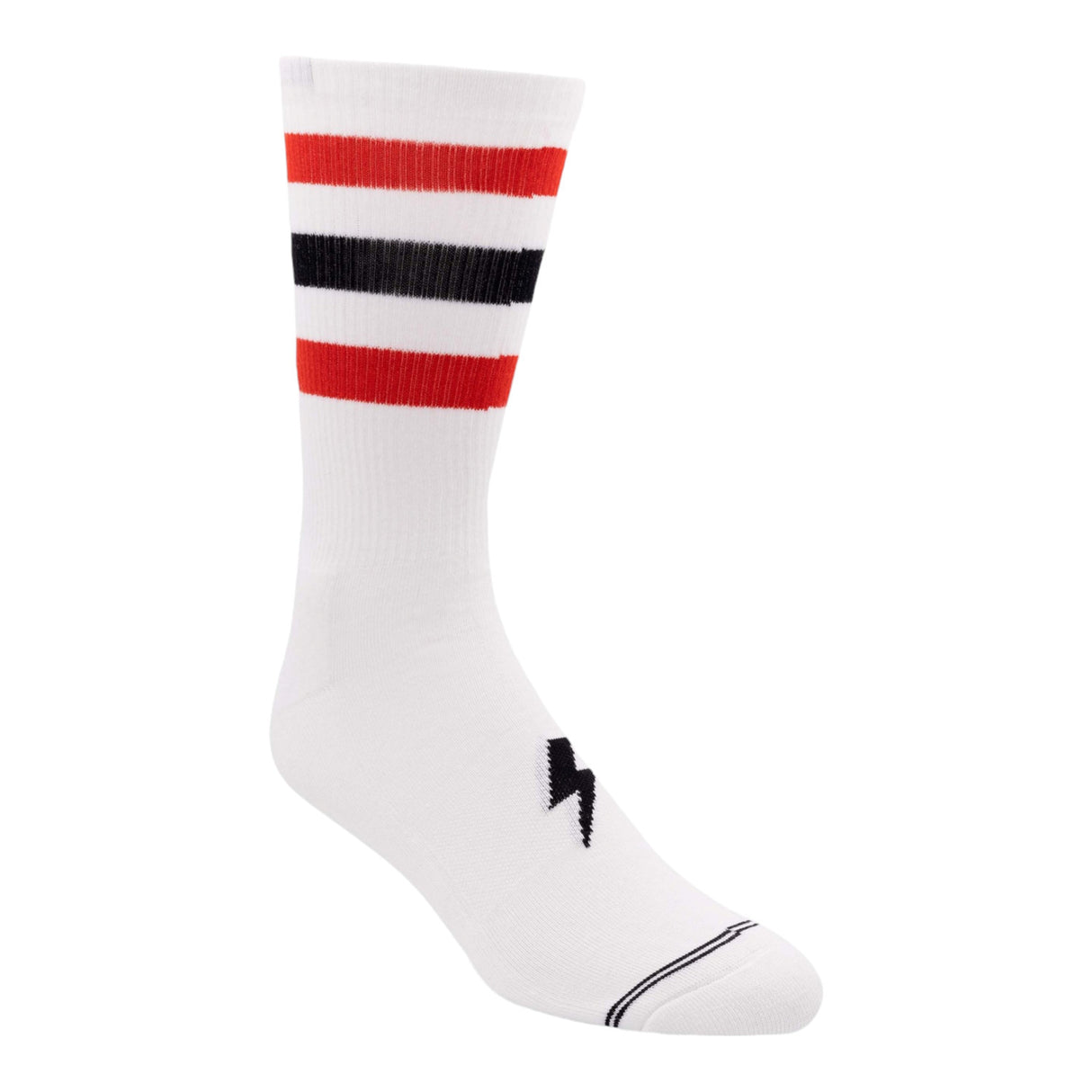 Socken AC/DC High Voltage Fanartikel Strümpfe in weiß in 43-47 im Paar