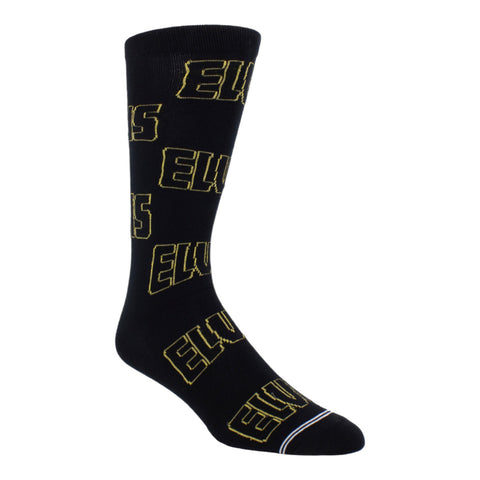 Socken Elvis Presley Allover Fanartikel mit Geschenkbox in 40-46 im Paar