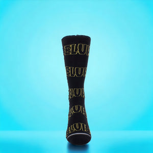 Socken Elvis Presley Allover Fanartikel mit Geschenkbox in 40-46 im Paar