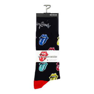 Socken The Rolling Stones Fanartikel Classic Tongue bunt in 40-46 im Paar
