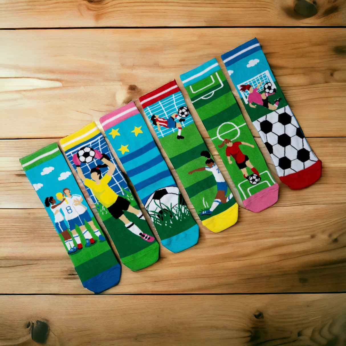 Goal Power Oddsocks Socken Frauenfußball Strumpf in 37-42 im 6er Set