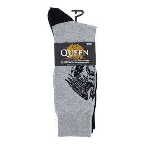 Socke Queen Fanartikel Wappen in 40-46 (3 Paare)