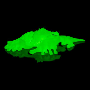 3D-Dinosaurier Leuchtsticker Glow in the Dark Dino Leuchtaufkleber im 8er-Set