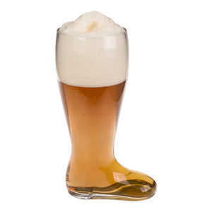XXL Bierstiefel Bierglas für 2 Liter Bier Deko Bierkrug