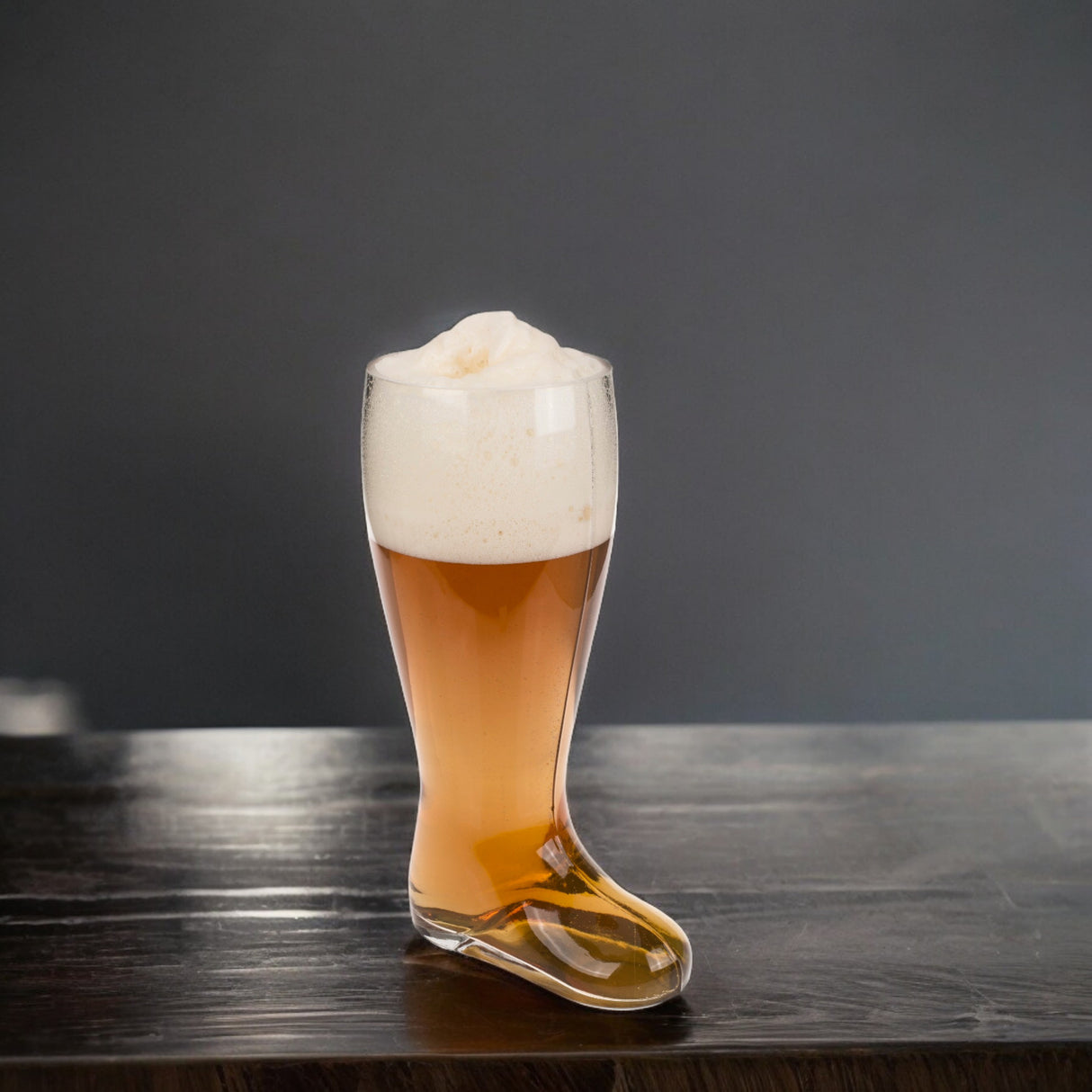 XXL Bierstiefel Bierglas für 2 Liter Bier Deko Bierkrug