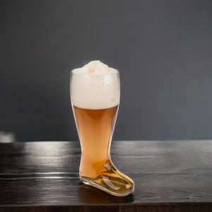 XXL Bierstiefel Bierglas für 2 Liter Bier Deko Bierkrug