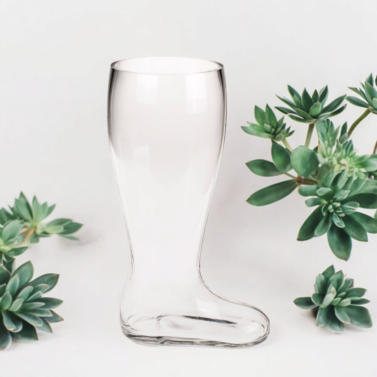 XXL Bierstiefel Bierglas für 2 Liter Bier Deko Bierkrug