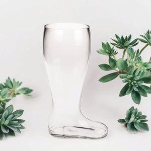 XXL Bierstiefel Bierglas für 2 Liter Bier Deko Bierkrug