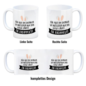 Für alle die denken sie wüssten wie der Hase läuft… Kaffeebecher
