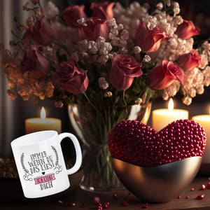 Immer wenn du das liest: Ich liebe dich Valentinstag Kaffeebecher