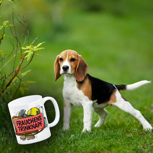 Frauchens Trinknapf Kaffeebecher