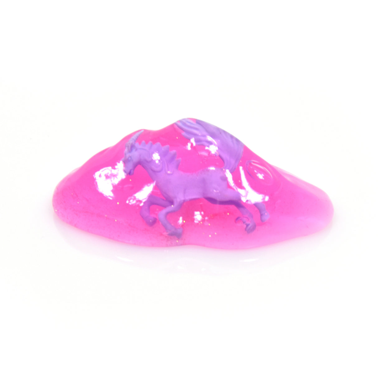 Knet Schleim Glitter Einhorn