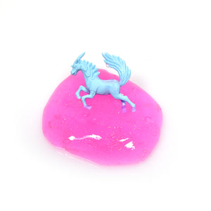 Knet Schleim Glitter Einhorn