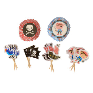 Piraten Cupcake Set