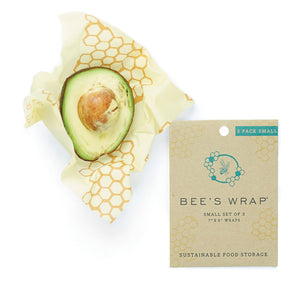 Bee's Wrap Bienenwachstuch Frischhaltefolien in klein im 3er Set