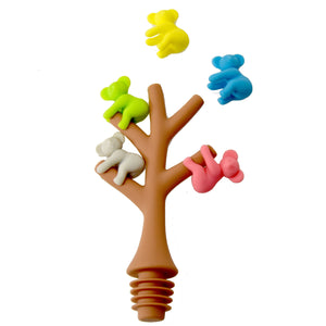 Koala Glasmarkierer mit Flaschenverschluss im 5er Set