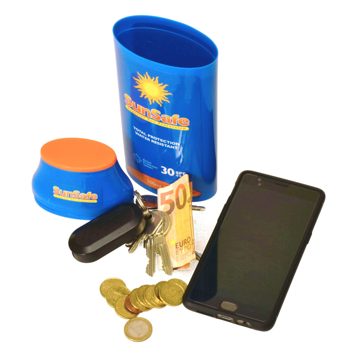 Sun Safe Sonnencreme Schlüsselversteck