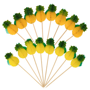 Ananas Partyspieße im 8er Set