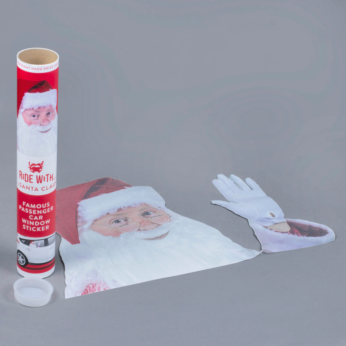 Ride with Santa - Nikolaus Autosticker