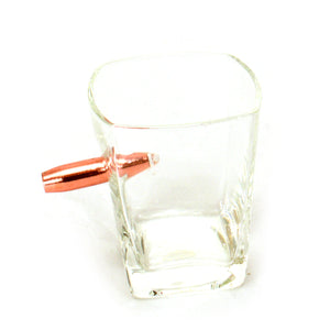 Last Man Standing Whiskeyglas mit Patrone im Glas