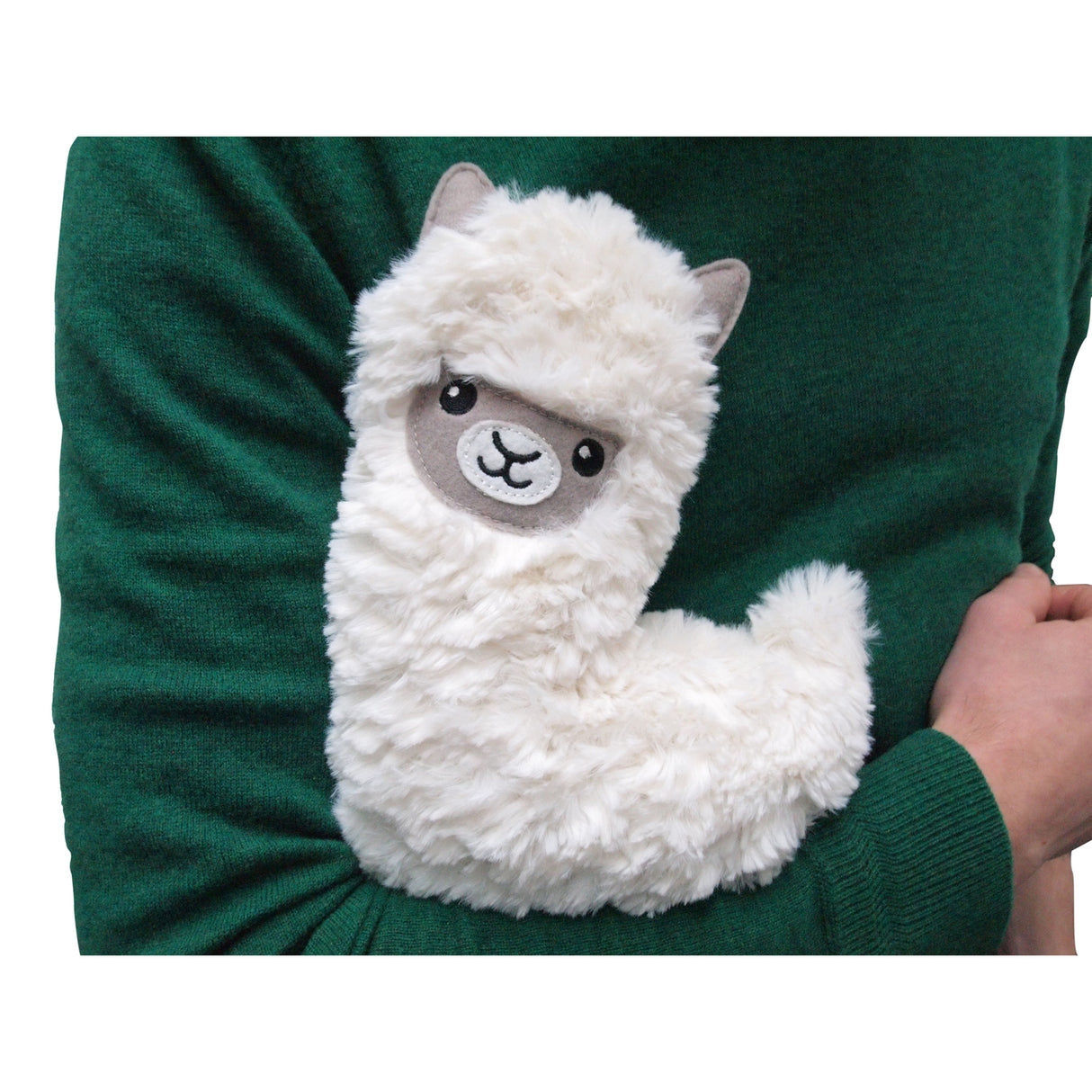 Lama Körnerkissen mit Lavendelduft