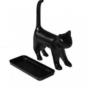 miauender Bleistiftspitzer Katze - sharp-end - schwarz