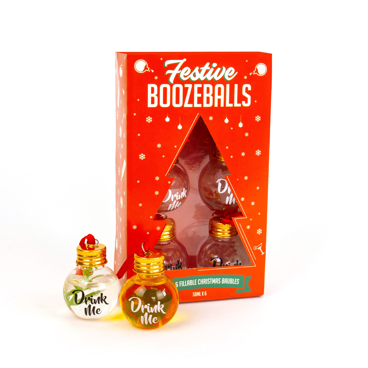Christbaumkugeln Schnapsgläser im 6er Set