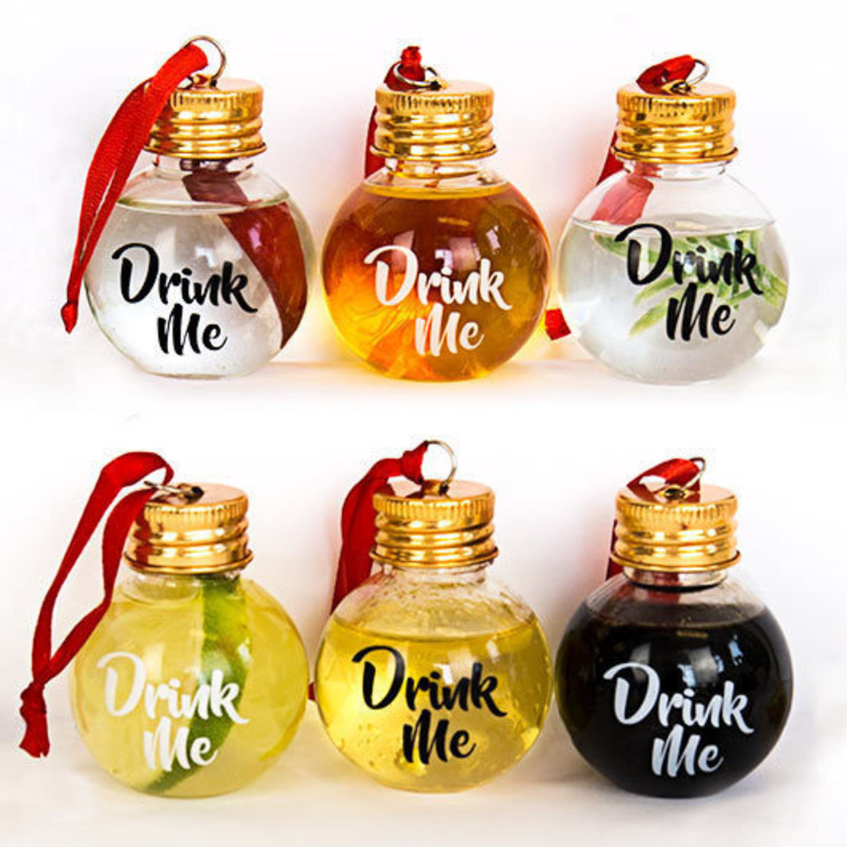 Christbaumkugeln Schnapsgläser im 6er Set