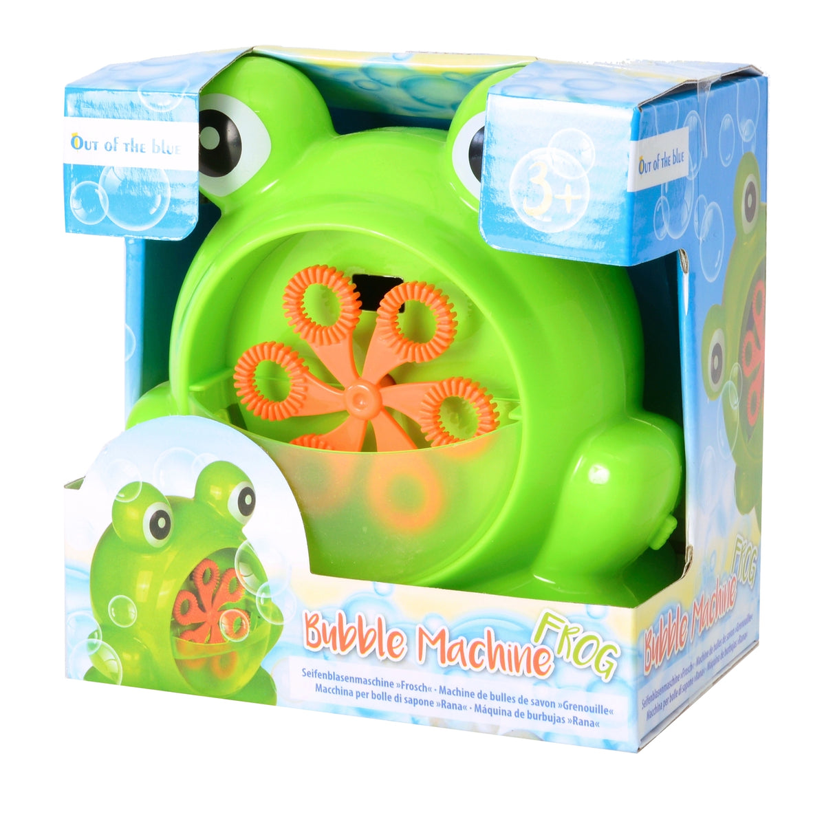 Frosch Seifenblasenmaschine