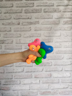 Männchen Stressball in blau