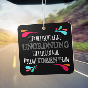Hier herrscht keine Unordnung Lufterfrischer