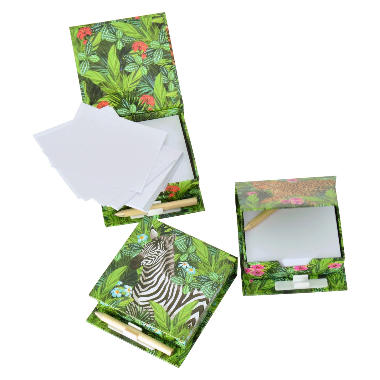 Tiger Notizblock mit Bleistift