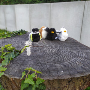 Kohlmeise Kuscheltier mit Vogelzwitschern