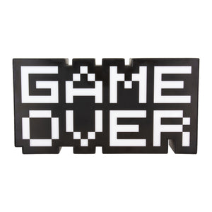 Game Over Retro Dekolampe mit Farbwechsel