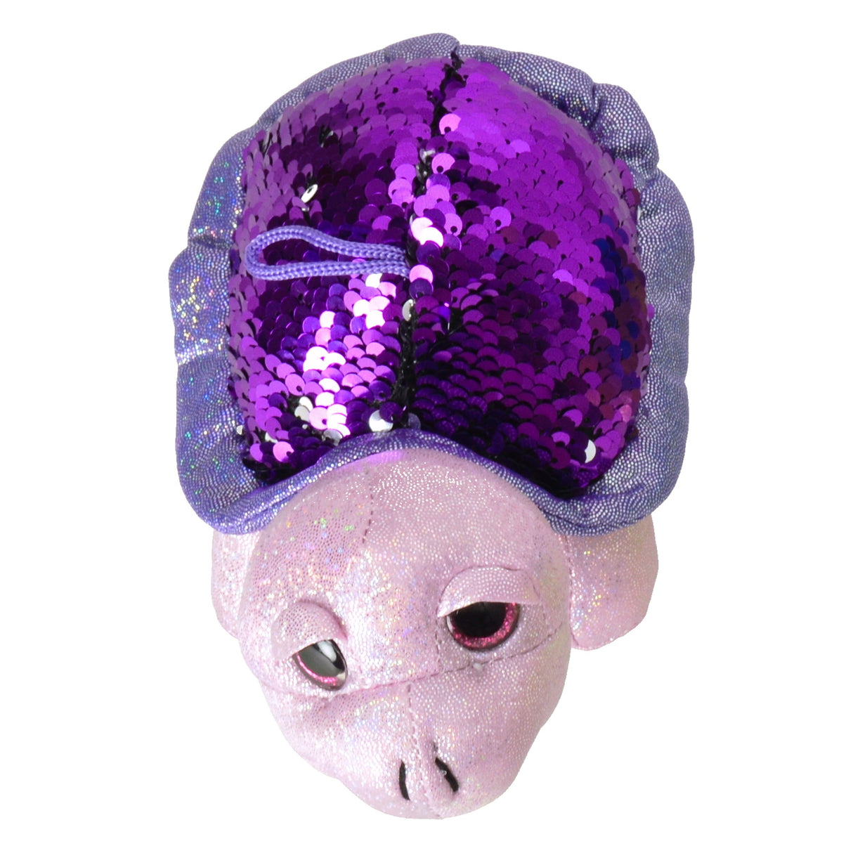 Schildkröte mit Pailletten Mini Kuscheltier in pink