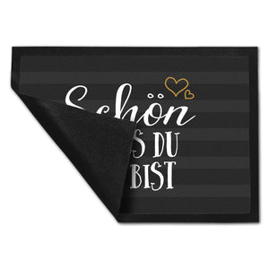 Schön dass du da bist Fußmatte