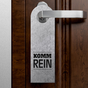 Ich will meine Ruhe - Komm rein Türhänger