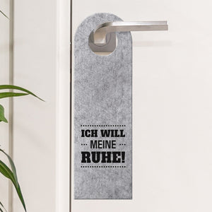 Ich will meine Ruhe - Komm rein Türhänger